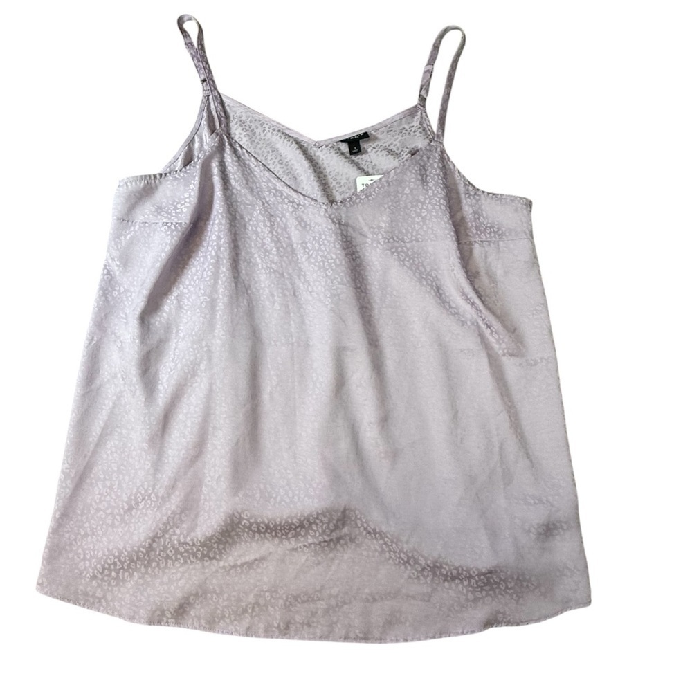 Torrid Sophie Leopard jacquard Charmeuse Swing Cami Lilac Purple Size 1 #67471
